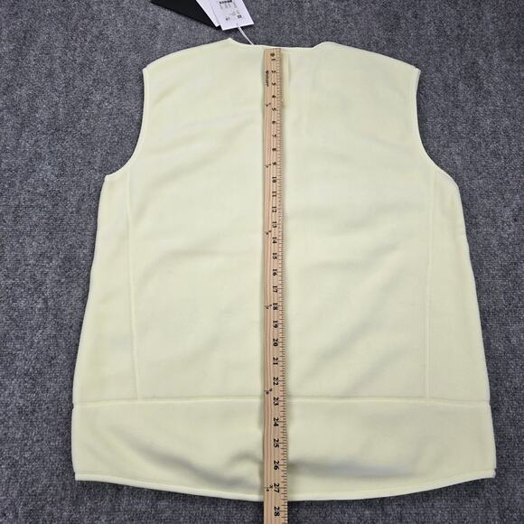 RAINS Vest Unisex Medium Yellow Breathable Insulated Water Repellent Fleece - Picture 7 of 16